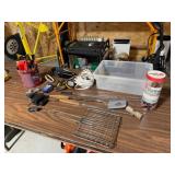 Stakes, Shovel, Lights, Grilling Tools, Tie Downs