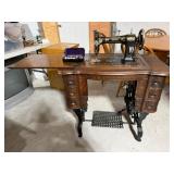 White Sewing Machine Manual Foot Control