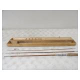 Sakura Bamboo Fishing Rod w/Wood Box