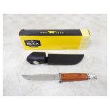 Buck 102 Woodsman 4in Blade w/Leather Sheath