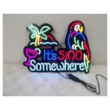 Its 5:00 Somewhere LED Neon Sign 16inWx12inT