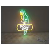 Polly Gas LED Neon Sign 16.5inTx11.25inW