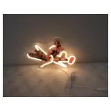 Pin-Up Airplane LED Neon Sign 13.25inWx10inT