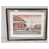 Thief River Falls Print by Douglas Hudson 14x11.25