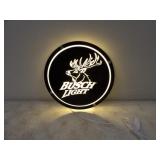 Busch Light Elk LED Neon Sign 12inDia