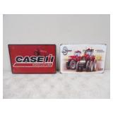 Case IH Tin Signs, Both 8inx12in