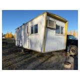 8x20ft. Enclosed Office Trailer, Single Axle,