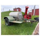 Army Dually Chassis Trailer w/Fargo Sprayer,