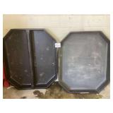 Set of Two Produce Trays measuring 48 x 39.5 x 5 Inches