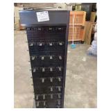 Three-Sided Pegboard Display Rack with Hooks