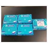 Lot of 5 Brown Paper Goods Han-D-Pak Deli Paper Boxes, 8 x 10-3/4 Inch