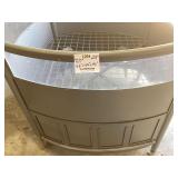 Round Produce Bin Display Unit 48' x 48' x 42'