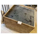 Wooden Produce Bin Measuring 36x36x30 Inches