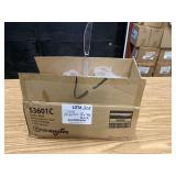 Case of AmerChoice Bulk Heavy Weight Clear Polystyrene Plastic Knives, 1000 Pieces