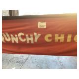 Krispy Krunchy Chicken Large Fabric Advertising Sign