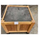 Wooden Retail Display Table 36 x 36 x 32.5 Inches