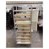 Commercial Baker Rack with 10 Shelves, 20.5 x 26 x 70 Inches