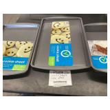 Lot of 6 Simply Done Carbon Steel Non-Stick Baking Pans and Cookie Sheets