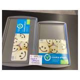 Simply Done Non-Stick Carbon Steel Cookie Sheets - Medium and Large Set