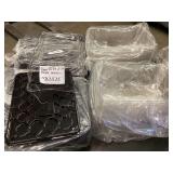 Case of Plastic Cake Holders measuring 14.5' x 11' x 5'