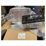 Case of Cake Holders measuring 14.5' x 11' x 5'