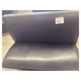 Black Vinyl Single Restaurant Booth Seating