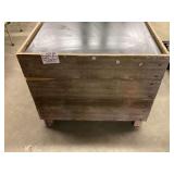 Large Wooden Produce Bin 36 x 36 x 29 Inches