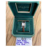 Lola Rose London Quartz Watch with Leather Strap and Presentation Box