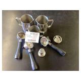 Stainless Steel Espresso Accessories and Frothing Pitchers