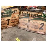 Thriftway Grocery Store Aisle Markers and Department Signs Group