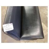 Black Vinyl Single Restaurant Booth Seat 44' x 24' x 36'