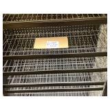 Three Sided Lighted Display Rack 57 x 60 x 24 Inches