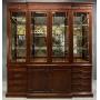 Millender Mahogany Breakfront China/Bookcase