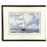 Peter Rindlisbacher Signed A/P Maritime Ship Art