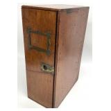 Antique Vintage Wood Box W/ Latch