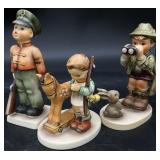 3pc Goebel Hummel Figurines