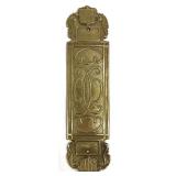 Virginia Metalcrafters Brass Door Push Plate