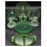 Vintage Uranium Glass Group