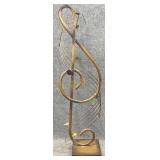 Musical Note Floor Statue