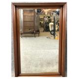 Antique Mahogany Frame Mirror