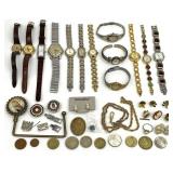 Vintage Ladies Watches, Jewelry & More