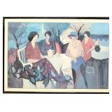 Large Itzchak Tarkay Framed Art Print