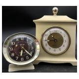2 Vintage Small Clocks, Seth Thomas & Baby Ben