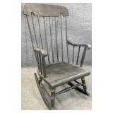 TLC Black Painted Rocking Chair