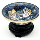 4in Chinese Cloisonne Bowl w/ Stand