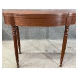 Mahogany Flip Top Game Table