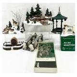 Dept 56 Christmas Village Pond, Bridge & More