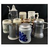 Vintage Beer Steins Group