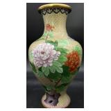 12in Cloisonne Vase