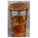 Ethan Allen Pine Dessert Stand